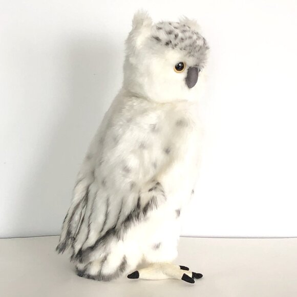 Hansa Handcrafted 16 Inch (41 CM)  Snow Owl Stuffed Animal Brand New w/ Tag - Picture 4 of 14